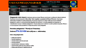 What Uslugipielegniarskie24h.pl website looked like in 2020 (3 years ago)