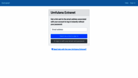 What Umfulana.net website looked like in 2020 (3 years ago)