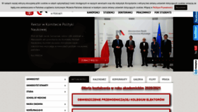 What Ujk.edu.pl website looked like in 2020 (3 years ago)