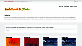 What Urdunovels.org website looked like in 2020 (3 years ago)