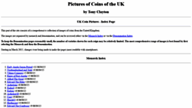 What Ukcoinpics.co.uk website looked like in 2020 (3 years ago)
