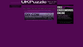 What Ukpuzzle.com website looked like in 2020 (3 years ago)