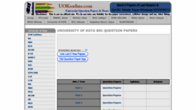 What Uokonline.com website looked like in 2020 (3 years ago)