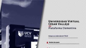 What Uvcv.edu.pe website looked like in 2020 (3 years ago)