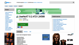 What Usenext.updatestar.com website looked like in 2020 (3 years ago)