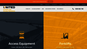What Unitedequipment.com.au website looked like in 2020 (3 years ago)