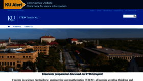 What Ukanteach.ku.edu website looked like in 2020 (3 years ago)
