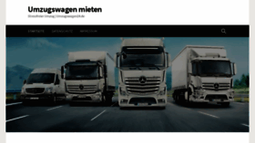What Umzugswagen24.de website looked like in 2020 (3 years ago)