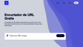 What Url.gratis website looked like in 2020 (6 years ago)