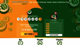 What Uklotto.info website looked like in 2020 (3 years ago)