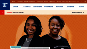 What Ufl.edu website looked like in 2020 (3 years ago)