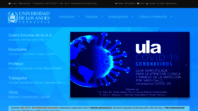 What Ula.ve website looked like in 2020 (3 years ago)