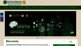 What Uecologica.edu.bo website looked like in 2020 (3 years ago)