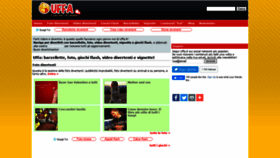 What Uffa.it website looked like in 2020 (3 years ago)