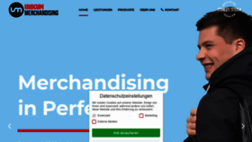 What Unicum-merchandising.com website looked like in 2020 (3 years ago)
