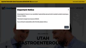What Utahgastro.com website looked like in 2020 (3 years ago)