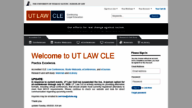 What Utcle.org website looked like in 2020 (3 years ago)