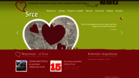 What Udruga-srce-zelina.hr website looked like in 2020 (3 years ago)
