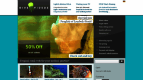 What Unterwasser-videos.de website looked like in 2020 (3 years ago)