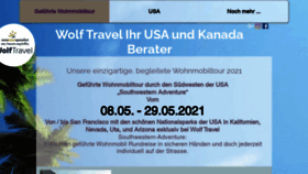 What Usa-camper.de website looked like in 2020 (3 years ago)