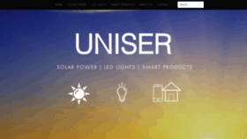 What Unisersolar.com website looked like in 2020 (3 years ago)