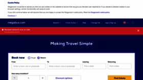 What Uk.megabus.com website looked like in 2020 (3 years ago)