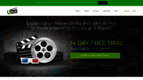 What Uflix.com.au website looked like in 2020 (3 years ago)