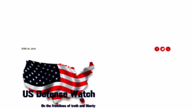 What Usdefensewatch.com website looked like in 2020 (3 years ago)