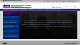 What Ushik.ahrq.gov website looked like in 2020 (3 years ago)