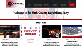 What Ucrp.org website looked like in 2020 (3 years ago)