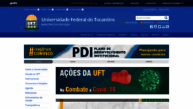 What Uft.edu.br website looked like in 2020 (3 years ago)