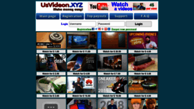 What Usvideon.xyz website looked like in 2020 (3 years ago)