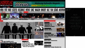 What Underground.pcdome.hu website looked like in 2020 (3 years ago)