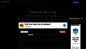 What Us3.unblocksite.org website looked like in 2020 (3 years ago)