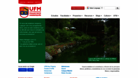 What Ufm.edu website looked like in 2020 (3 years ago)