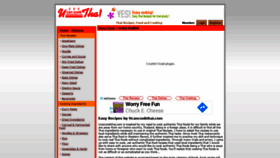 What Ucancookthai.com website looked like in 2020 (3 years ago)