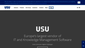 What Usu.com website looked like in 2020 (3 years ago)