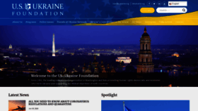 What Usukraine.org website looked like in 2020 (3 years ago)