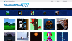 What Unblocked-games-77.com website looked like in 2020 (3 years ago)