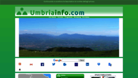 What Umbriainfo.com website looked like in 2020 (3 years ago)