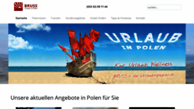 What Urlaubinpolen24.de website looked like in 2020 (3 years ago)
