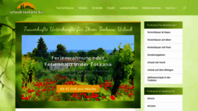 What Urlaub-toskana.biz website looked like in 2020 (3 years ago)