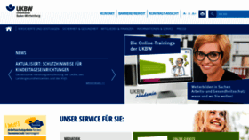What Ukbw.de website looked like in 2020 (3 years ago)