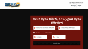What Ucakbiletisun.com website looked like in 2020 (3 years ago)