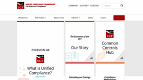 What Unifiedcompliance.com website looked like in 2020 (3 years ago)