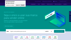 What Uniregistro.com.br website looked like in 2020 (3 years ago)