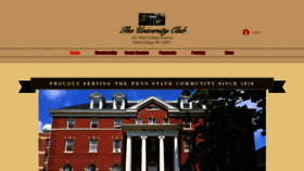 What Universityclubstatecollege.com website looked like in 2020 (3 years ago)