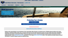 What Unitedmarine.net website looked like in 2020 (3 years ago)