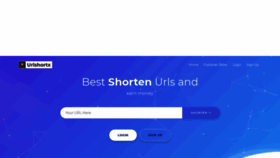 What Urlshortx.com website looked like in 2020 (3 years ago)