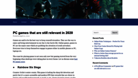 What Up4gaming.com website looked like in 2020 (3 years ago)